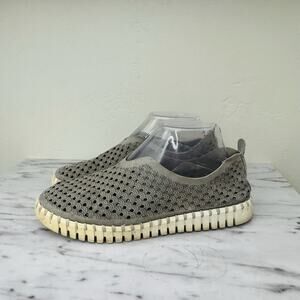 Ilse Jacobsen Tulip Gray Slip On Flats Women’s Size 7.5